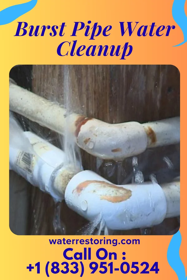 Burst Pipe Water Cleanup in Minco, OK
